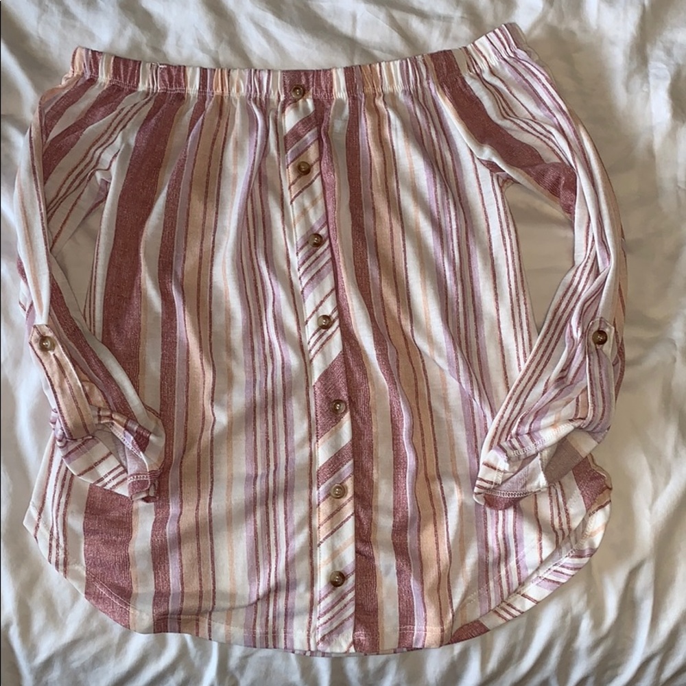 Off the shoulder top